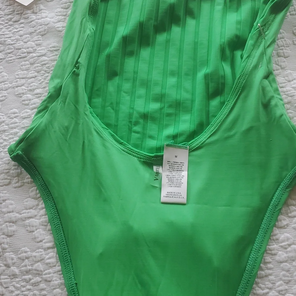 VITAMIN A ALIA RECYCLED NYLON ONE PIECE SWIM SUIT ;SIZE:MEDIUM - Picture 8 of 8